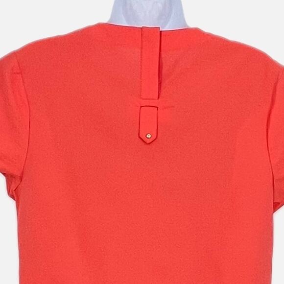 Cuyana Drawstring Shirt in Lipstick Size X-Small - Picture 4 of 7